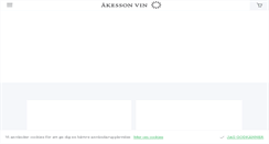 Desktop Screenshot of akessonvin.se